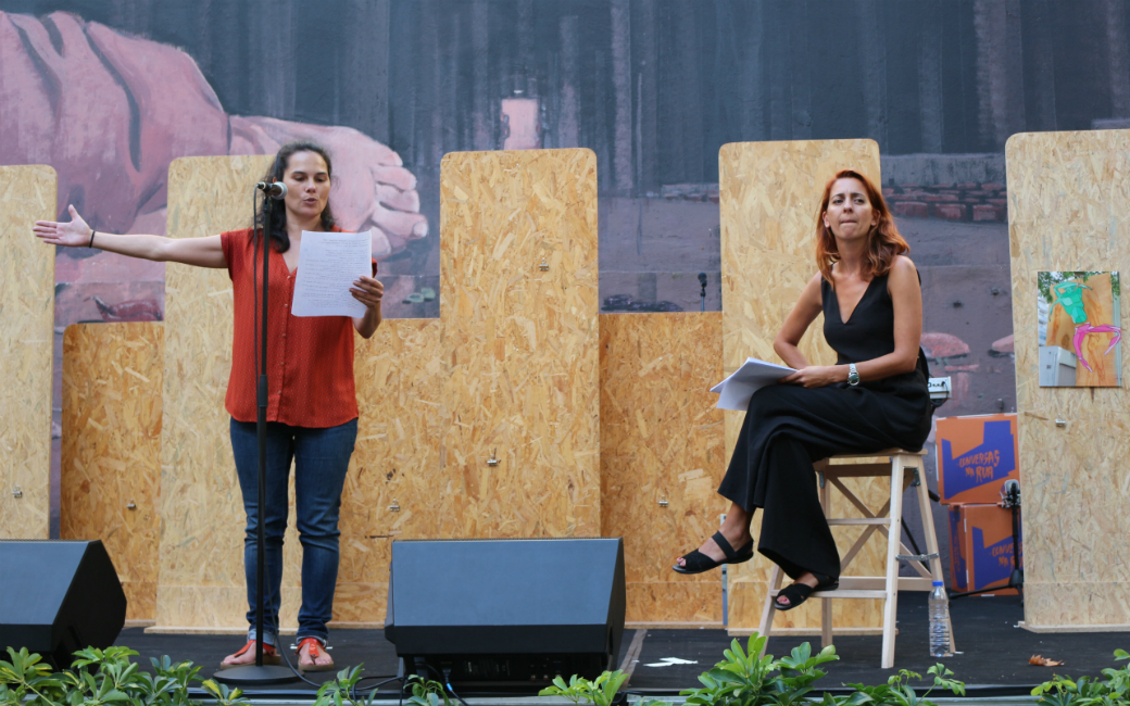 5.ª edição Conversas na Rua | 7 setembro | programação especial | Conversas Encenadas, com as atrizes Carla Chambel e Joana Brandão