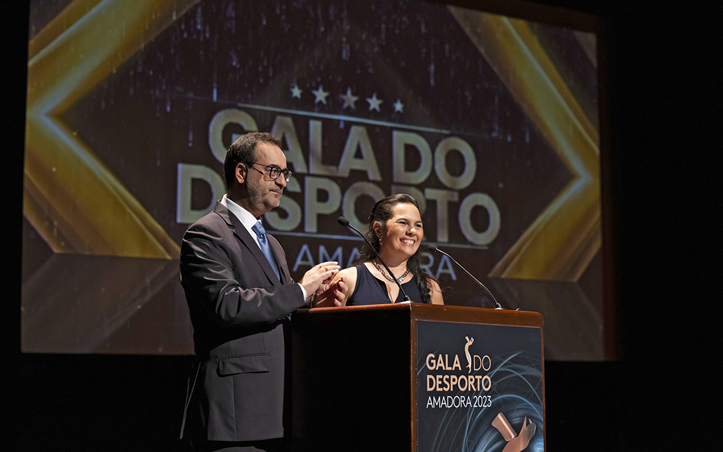 Carla Chambel e Joaquim Franco apresentaram a Gala do Desporto da Amadora 2023