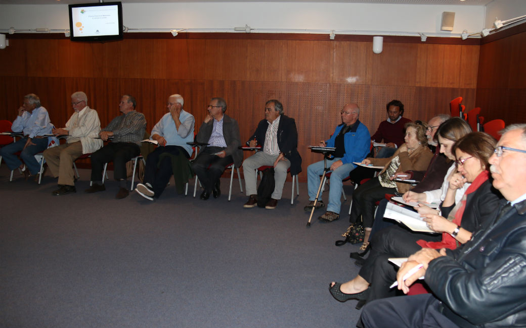 A primeira reunião do Fórum Sénior da Amadora contou com a presença de representantes dos mais idosos
