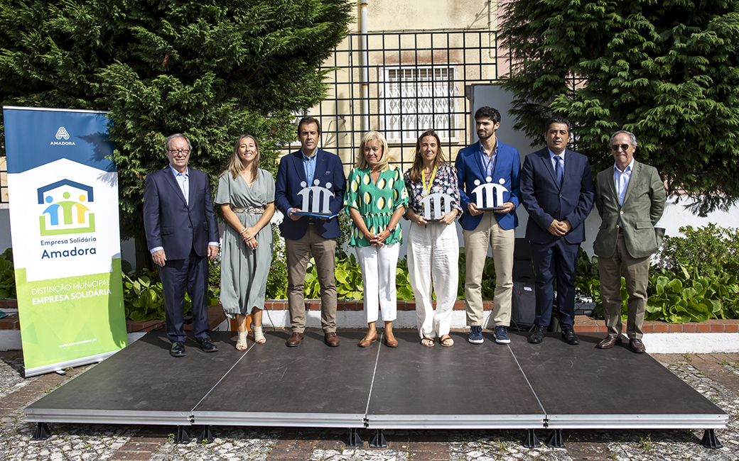 As três empresas vencedoras do Prémio "Empresa Solidária" 2022 foram: Dolce Vita Tejo – UBBO; Park International School Siemens, S.A.
