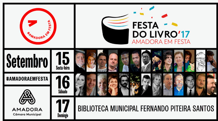 Festa do Livro | 15 a 17 setembro | Junto à Biblioteca Municipal Fernando Piteira Santos