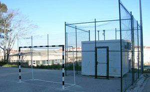 Estação de medição na Escola Secundária da Amadora