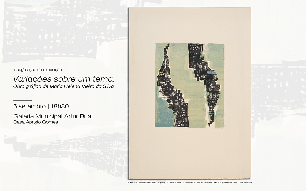 Inauguração da exposição “Variações sobre um tema. Obra gráfica de Maria Helena Vieira da Silva”