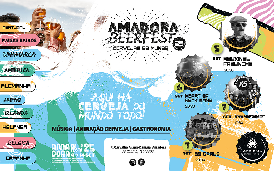 5 a 7 setembro | Amadora Beer Fest - Cervejas do Mundo
