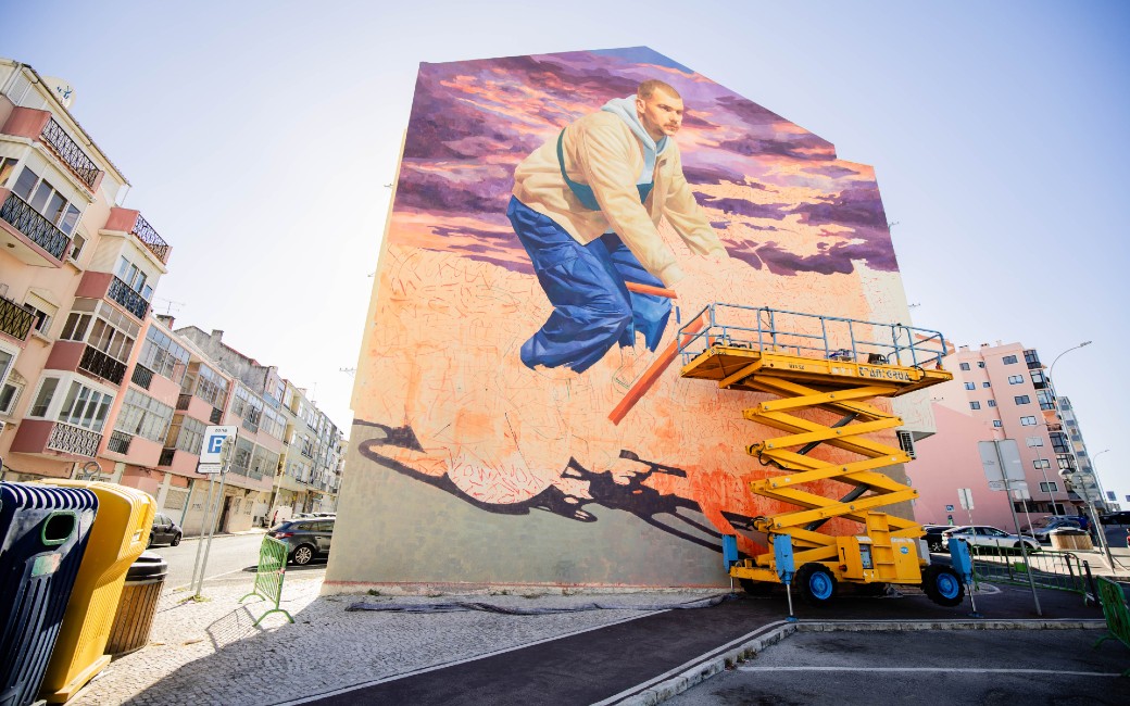 12.ª edição do "Conversas na Rua" volta a transformar a Amadora numa galeria de Arte Urbana