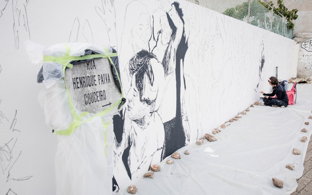 12.ª edição do "Conversas na Rua" volta a transformar a Amadora numa galeria de Arte Urbana