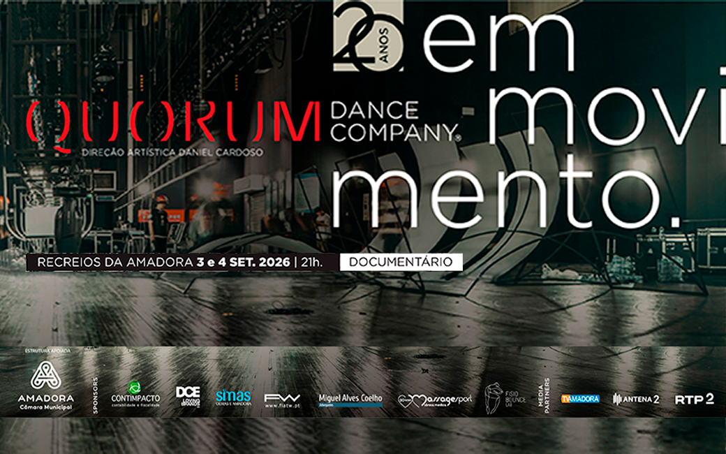 3 e 4 setembro | Quorum Dance Company comemora 20 anos com Espetáculo “Getting up”