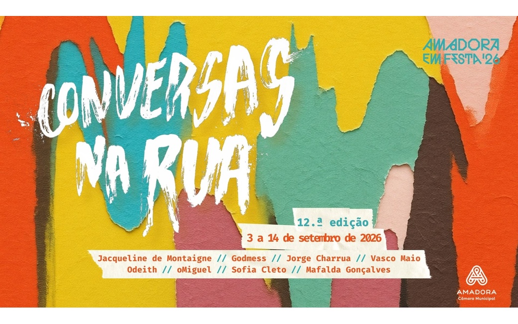 12.ª edição do "Conversas na Rua" volta a transformar a Amadora numa galeria de Arte Urbana