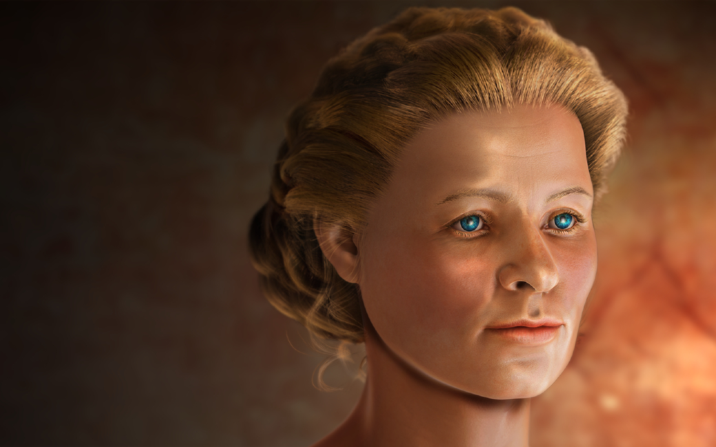 Conheça o rosto de uma mulher romana da Amadora!