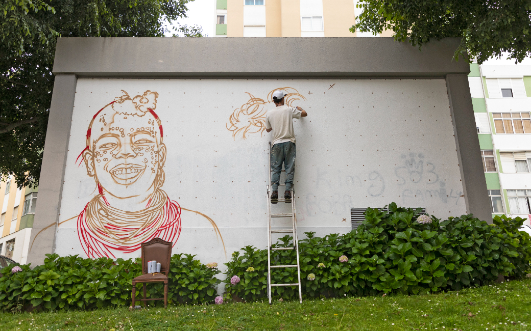 «Os muros com rostos humanizam os espaços e derrubam os “muros” que não deixam ver a diversidade cultural que habita a cidade.(...)»