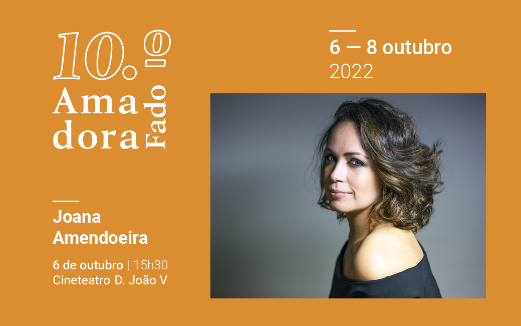Joana Amendoeira | 6 outubro (quinta-feira) | 15h30 | Cineteatro D. João V