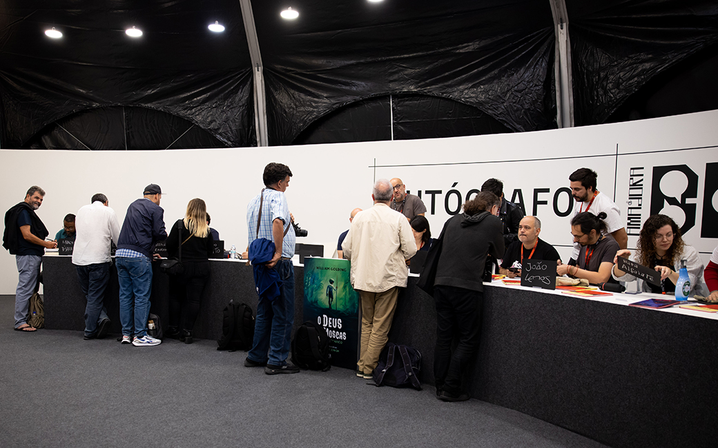 Sessões de autógrafos no Amadora BD 2024