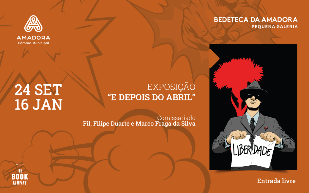 A partir 24 setembro | Exposição “E depois do Abril” | Bedeteca