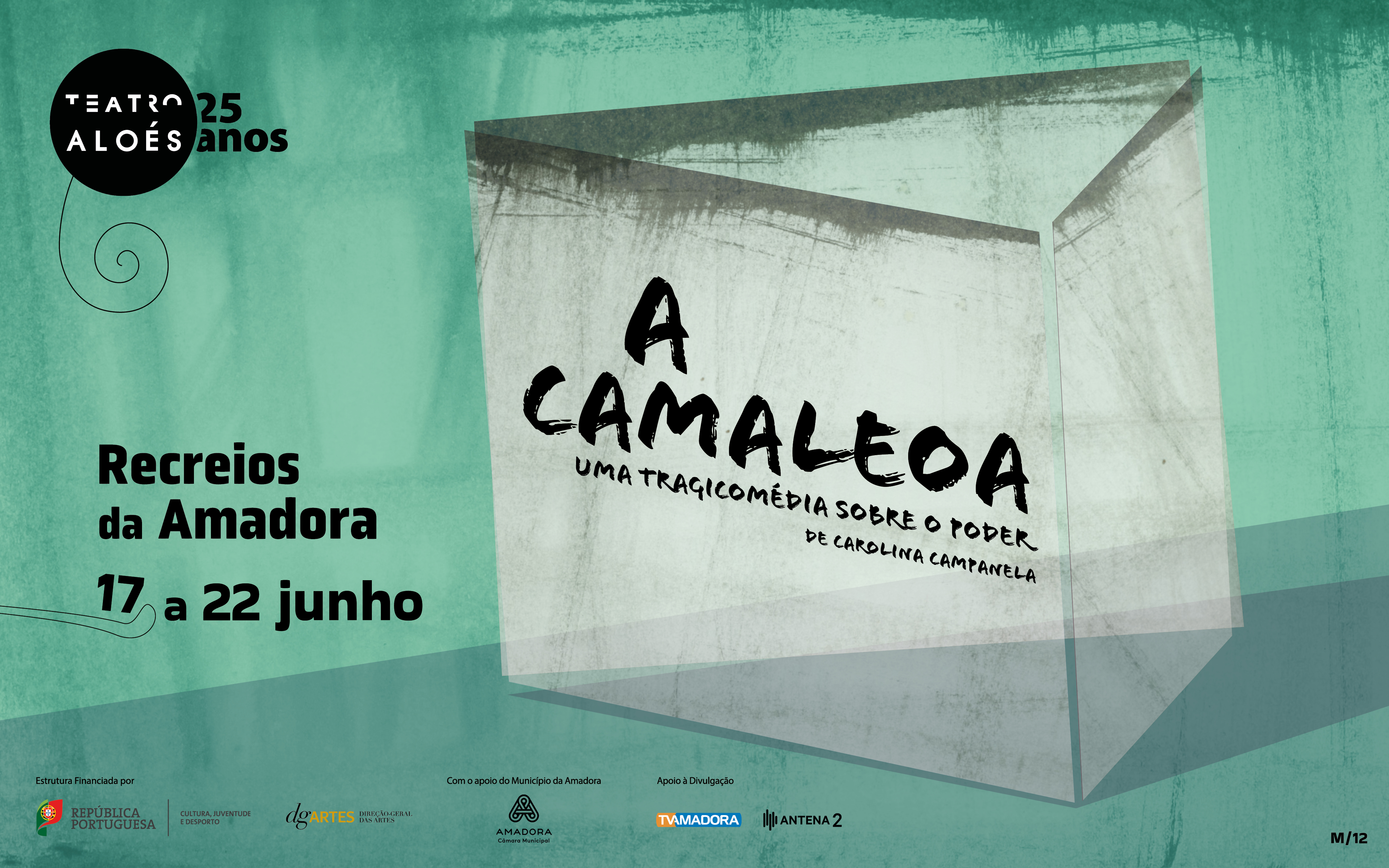 17 a 22 junho | Teatro dos Aloés estreia peça “Camaleoa” | Recreios da Amadora