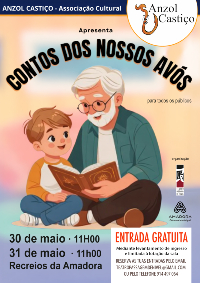 Cartaz contos nossos avos cartaz 200