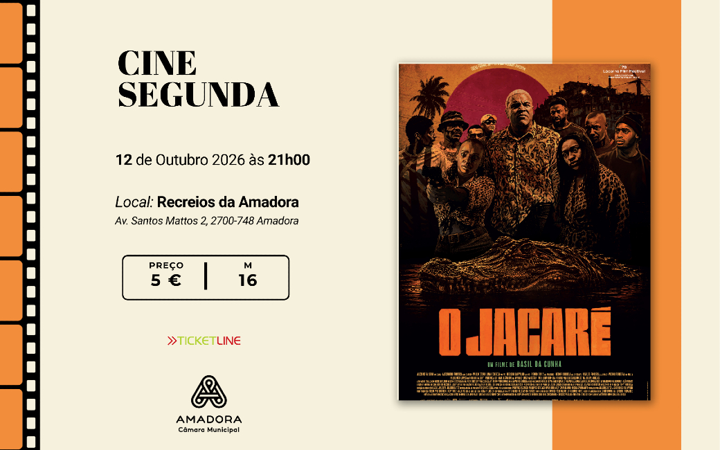 12 outubro | Assista ao filme “O Jacaré”, de Basil da Cunha, nos Recreios da Amadora