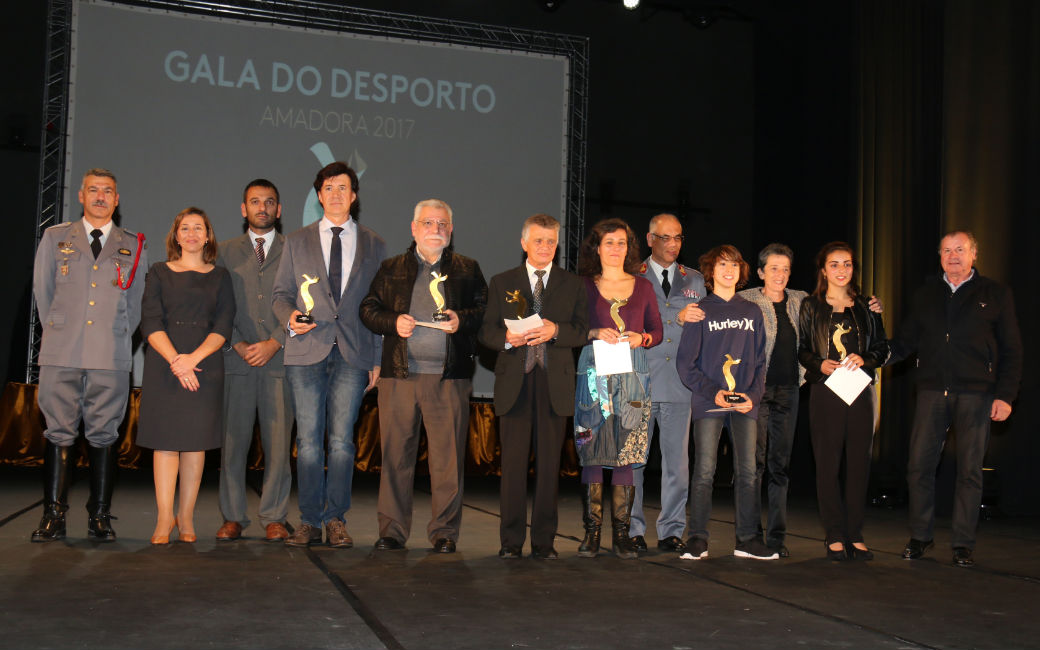Vencedores dos Troféus de Distinção por categorias "Amadora Desporto"