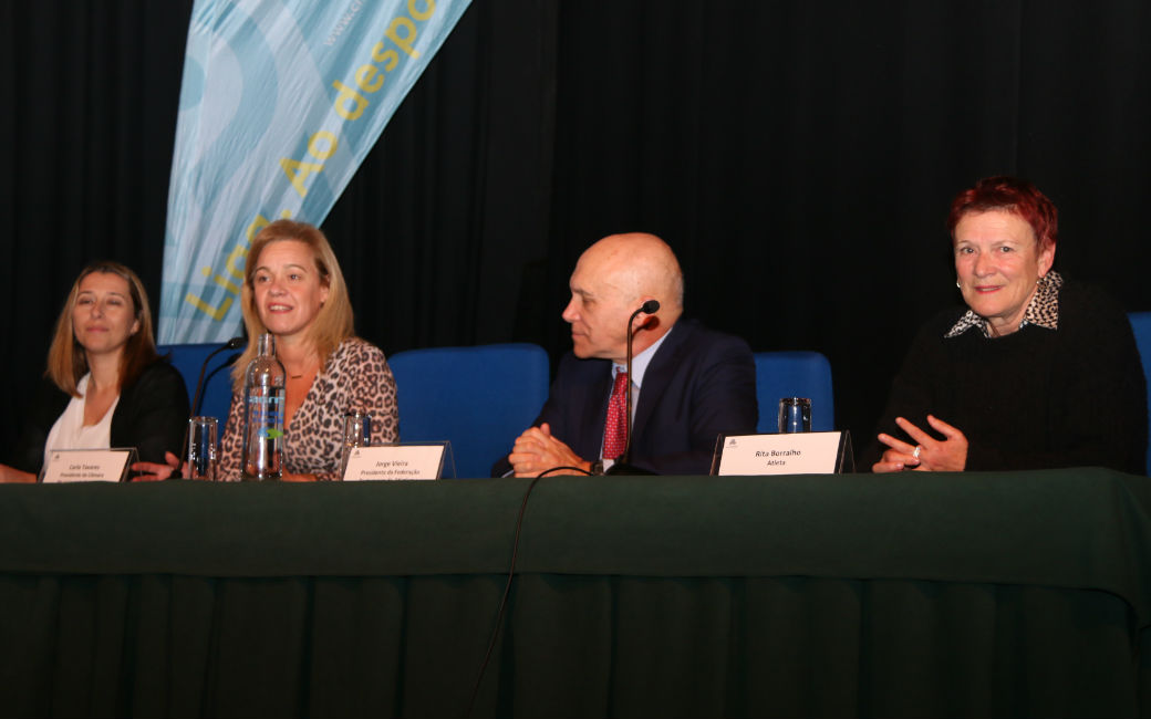 Susana Nogueira, Carla Tavares, Jorge Vieira e Rita Borralho