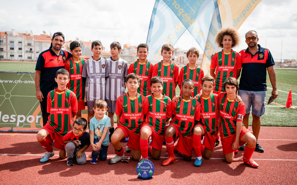 Sport Futebol Damaiense, a equipa vencedora