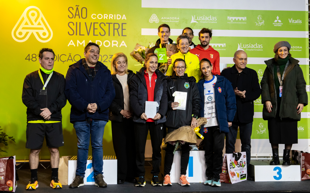 Ruben Amaral e Ana Mafalda Ferreira vencem Corrida São Silvestre Amadora