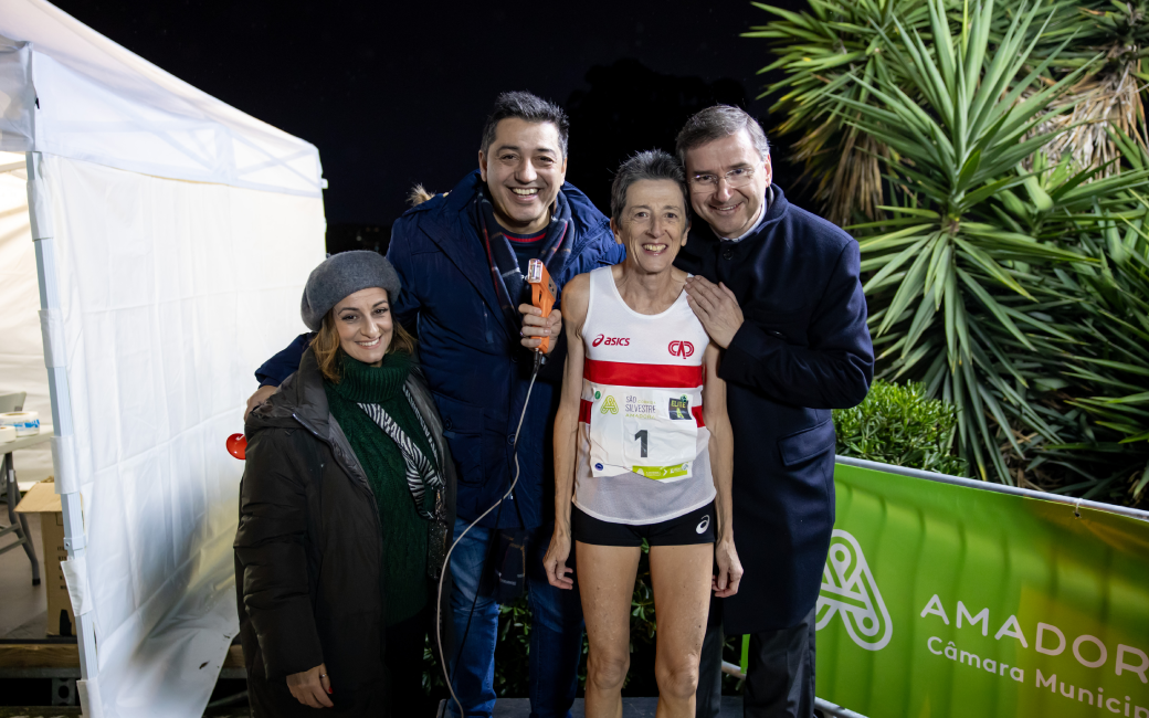 Rosa Mota, madrinha deste evento, voltou a correr na Amadora com um tempo extraordinário de 39m42s, sendo a 15ª classificada entre as senhoras.