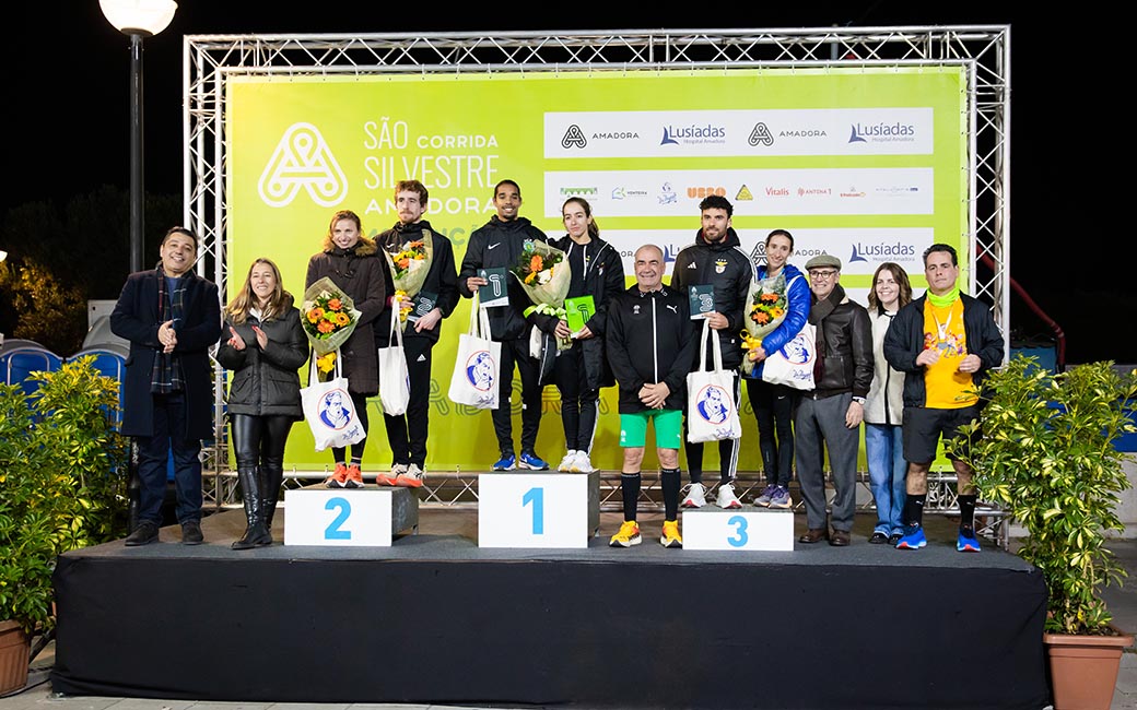 Ruben Amaral volta a ser feliz na Corrida São Silvestre Amadora | Recorde de inscritos