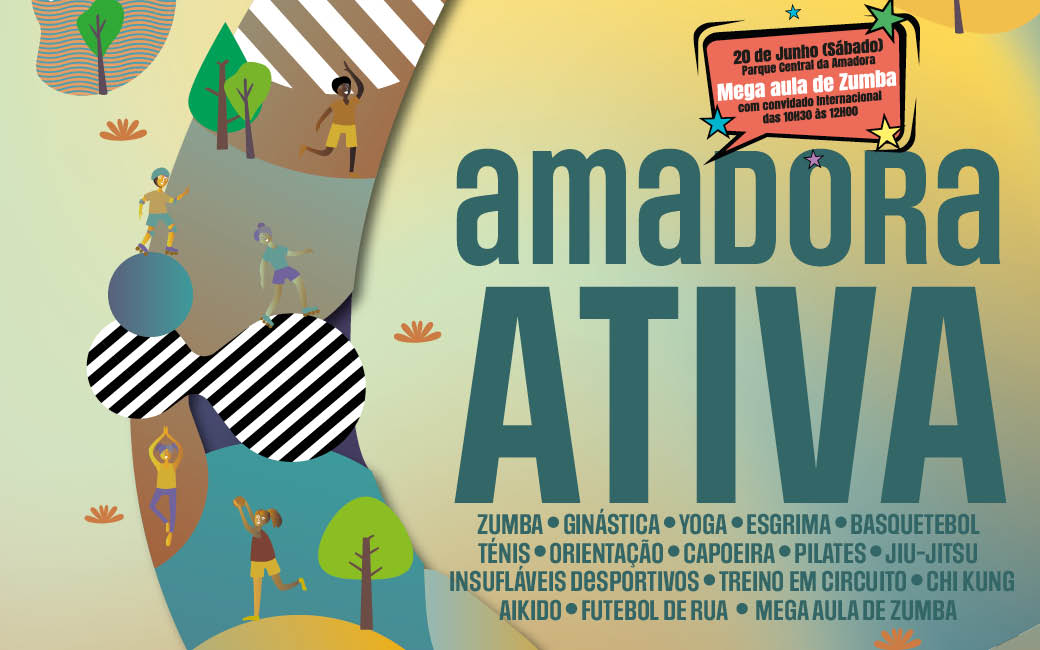 Até setembro | Amadora Ativa põe a Amadora a mexer!