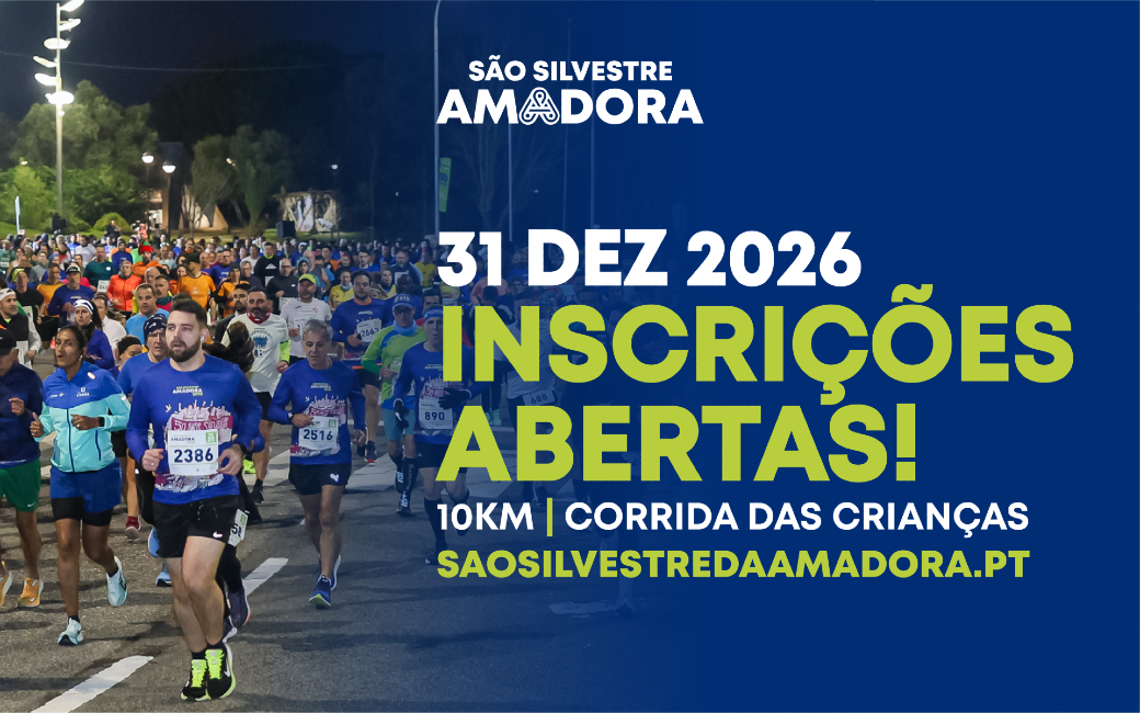 31 dezembro | Despedida do ano com a São Silvestre da Amadora | Inscrições abertas
