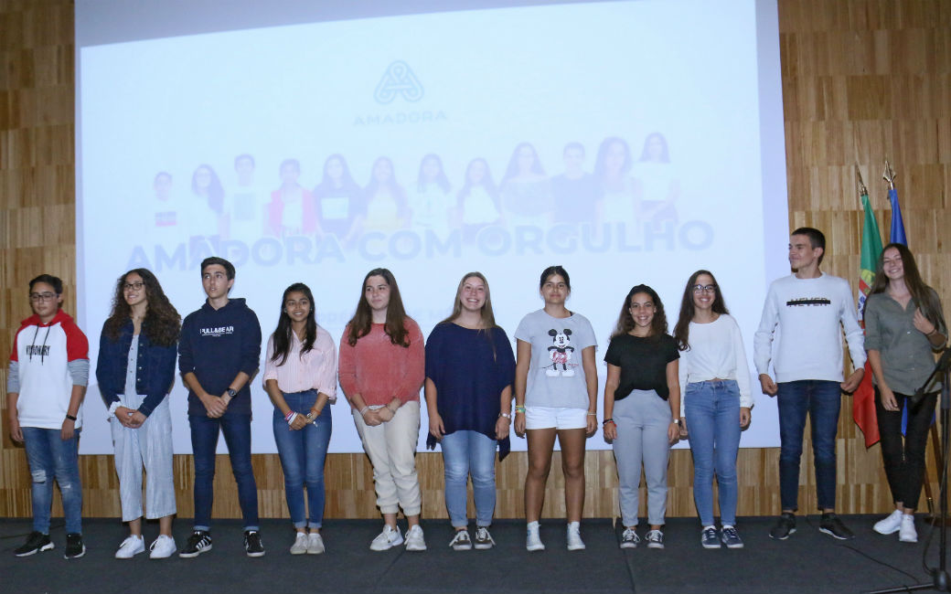 Homenagem aos melhores alunos do 9.º ano