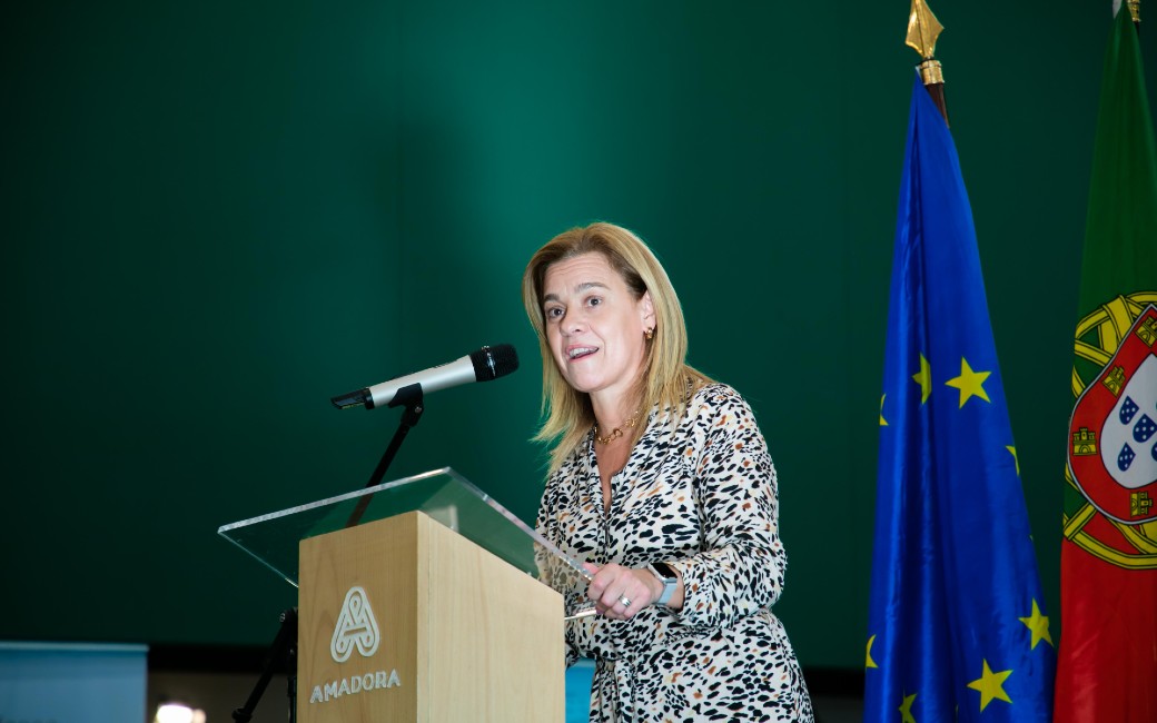 Carla Tavares, Presidente da Câmara Municipal da Amadora presente na distinção aos melhores alunos dos 9.º e 12.º anos da Amadora no ano letivo 2020/2021