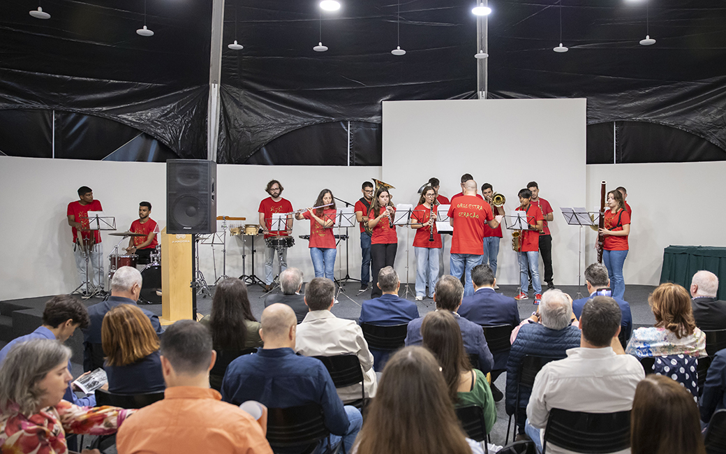 Momento musical | Alunos de escolas da Amadora que integram a Orquestra Geração