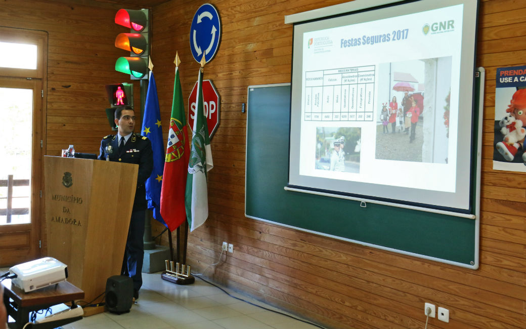 Major Paulo Gomes, Chefe da Divisão de Trânsito e Segurança Rodoviária, da Direção de Operações do Comando Operacional da GNR