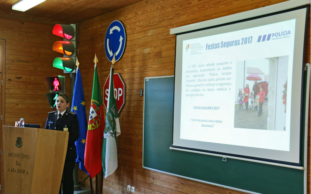 Comissária Sónia Pestana, do Departamento de Operações da Direção Nacional da PSP