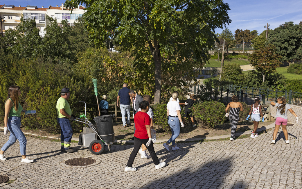 Campanha #EUBeachCleanup 2023 passou pela Amadora