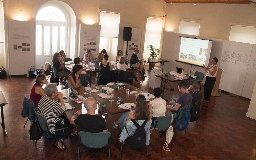 Os parceiros tiveram várias reuniões de trabalho para discutir as experiências de cada uma das cidades