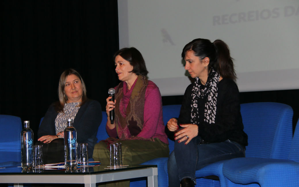 Ana Margarida Gonçalves, Centro Distrital de Lisboa do ISS | Filomena Pires, Coordenadora da equipa Lisboa 2 (DGRSP) | Rute Gonçalves, Divisão de Intervenção Social da CMA