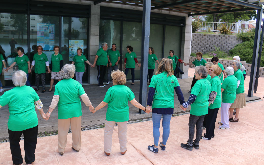 Jogos em equipa serviram para voluntários se darem a conhecer