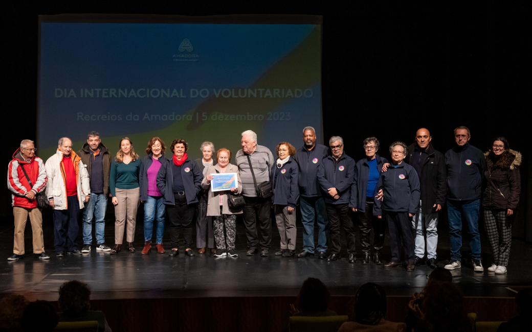 Amadora assinalou Dia Internacional do Voluntariado e homenageou voluntários