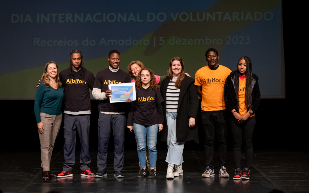 Cerimónia de Distinção dos/as voluntários/as ativos/as 2023 e das Organizações Promotoras de Voluntariado ativas 2023