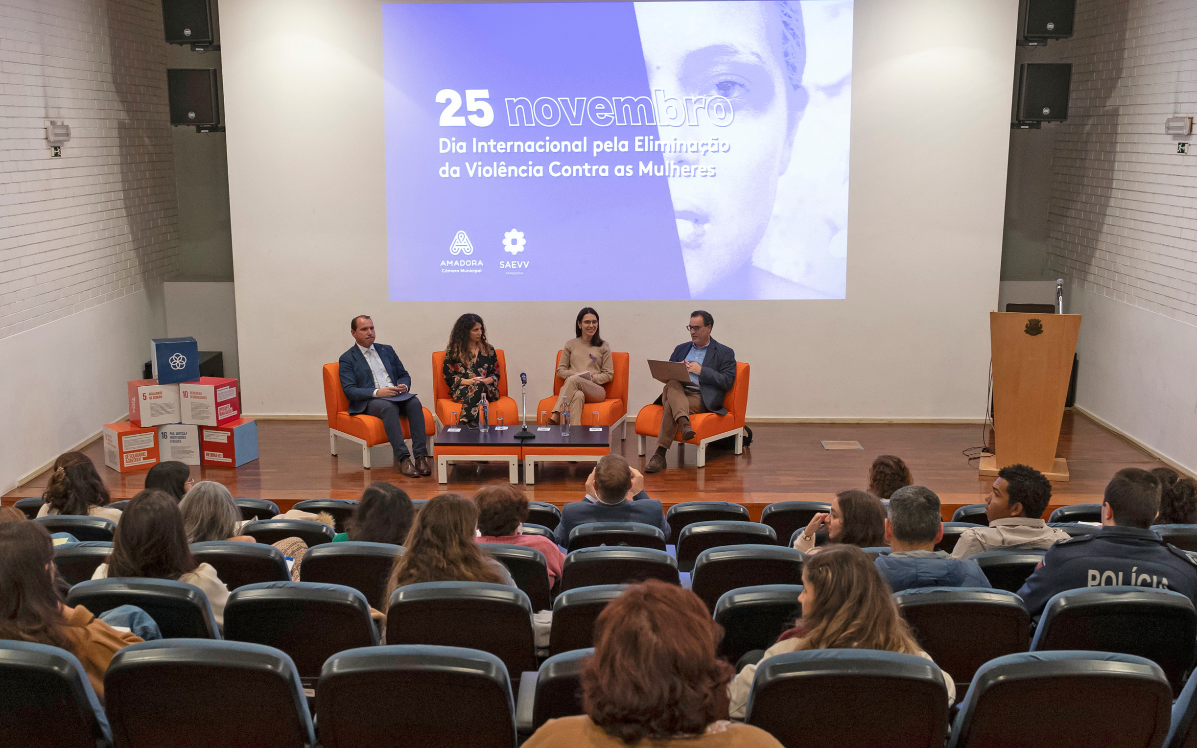 Presente no evento esteve ainda o Conselheiro do Município para a Igualdade, o jornalista Joaquim Franco.