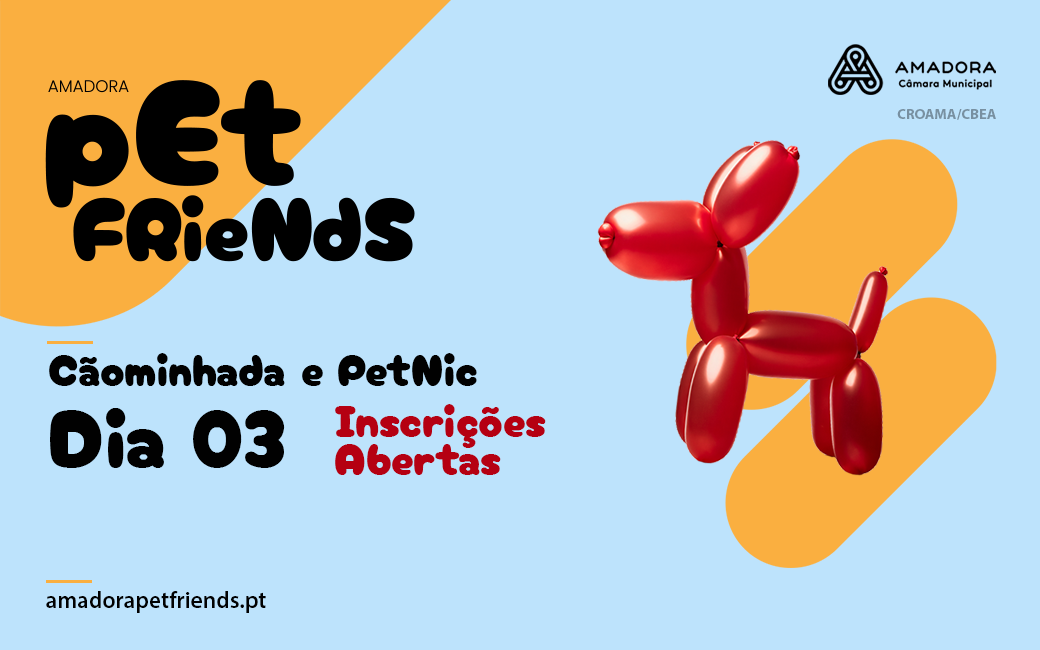 Amadora Pet Friends 2026 celebra os animais de companhia com um mês de atividades na cidade