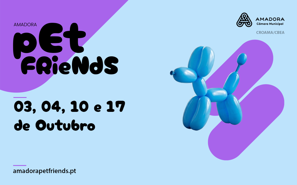 Amadora Pet Friends 2026 celebra os animais de companhia com um mês de atividades na cidade