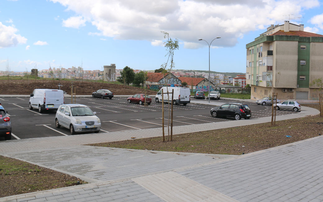 Concluído novo parque de estacionamento junto ao Monte da Galega