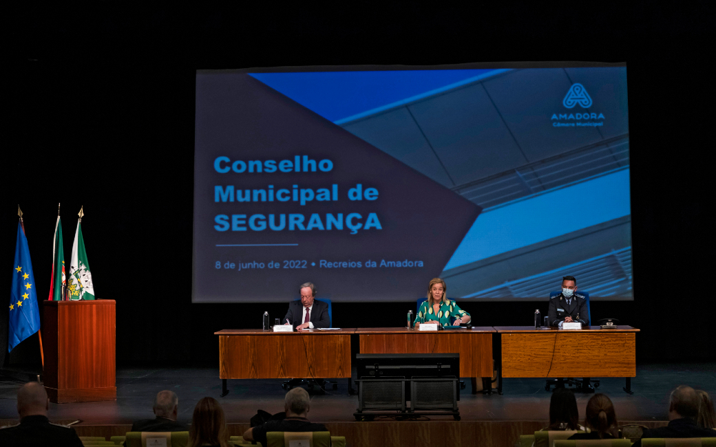 Reunião do Conselho Municipal de Segurança da Amadora
