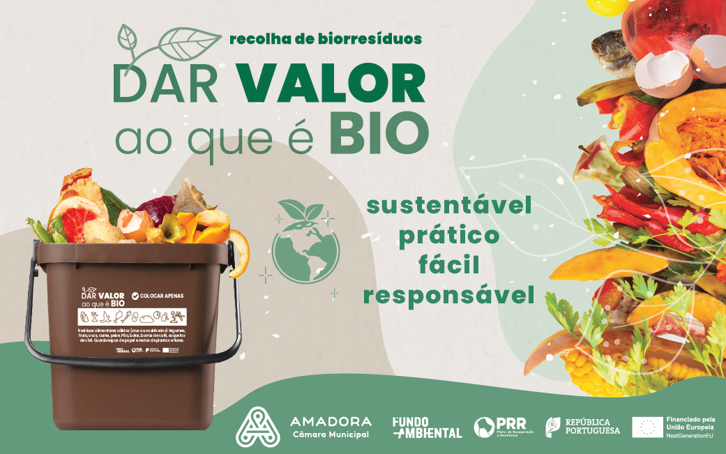 Adira à Recolha de Biorresíduos e proteja o Ambiente!