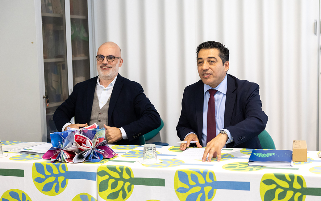 Vítor Ferreira (à dt.ª), Presidente da Câmara Municipal da Amadora, esteve presente na apresentação do Programa | Francisco Teixeira (à esq.ª), Diretor do Departamento de Promoção e Cidadania Ambiental da APA