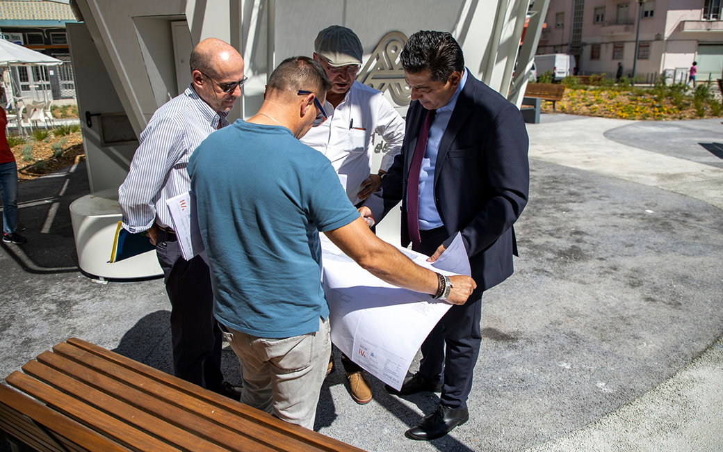 O Largo Dr. Dário Gandra Nunes foi requalificado e devolvido à população com um espaço público renovado.