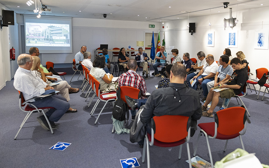 “Liga-te há conversa”, decorreu no dia 18 de setembro no Auditório da Biblioteca da Amadora