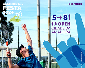 5 a 8 setembro | 1.º Open Cidade da Amadora