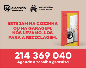 Electrão e Câmara da Amadora recolhem grandes eletrodomésticos porta a porta
